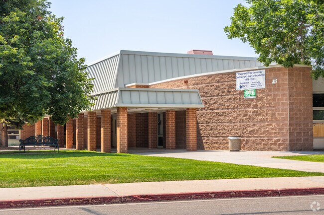 Shepardson Elementary sits just north of Warren Lake.