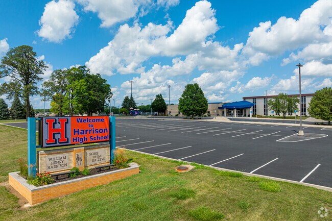 William Henry Harrison High School has a student-teacher ratio of 17 to 1.