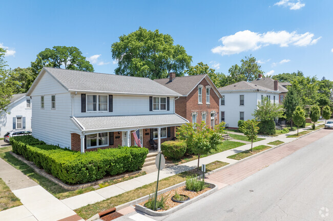 Historic Jefferson has a mix of home styles that can be found next to each other around town.