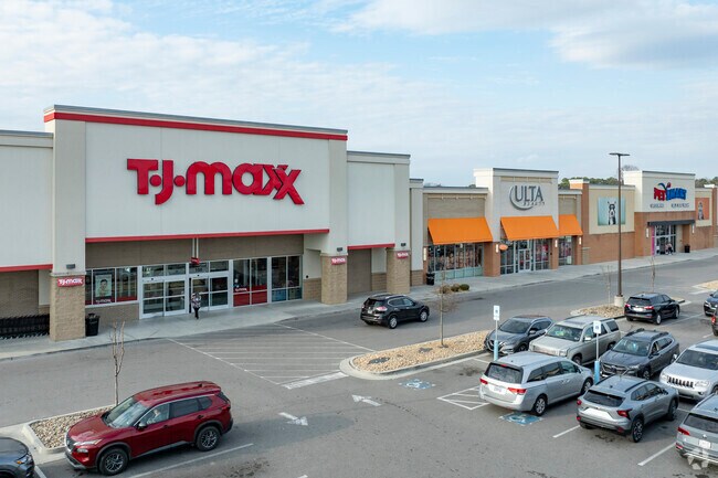 TJ Maxx, Ulta, and other big box stores provide goods and services to Cleveland residents.