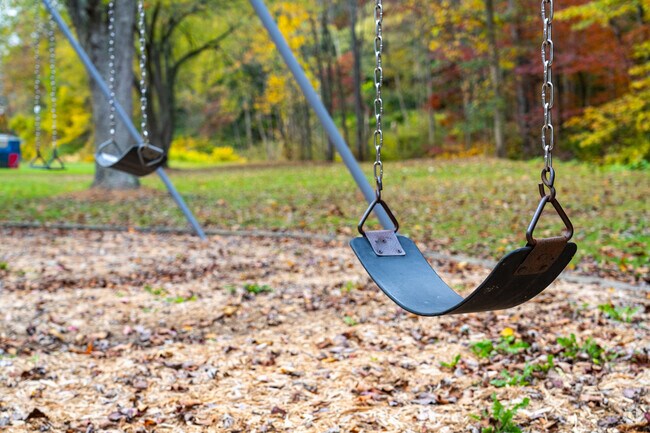 West Mayfield Community Park features a small playground, perfect for the kids.