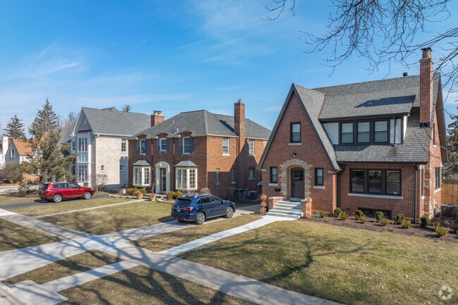 Many Field Park houses offer lots of living space and private driveways.