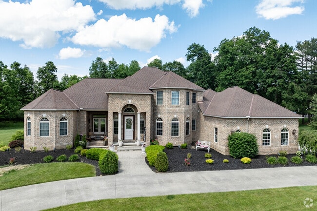 Large modern custom homes can be found in Boston Heights.