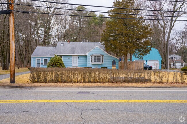 Detached garages are common among Cochituate homes.