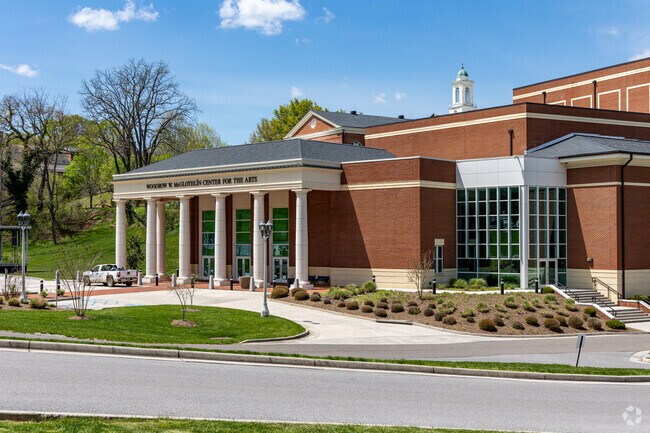 The Emory & Henry McGlothlin Center for the Arts hosts shows year round at Emory & Henry.