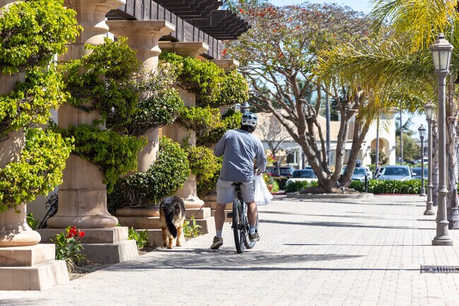 Isla Vista is a very bike-able town.