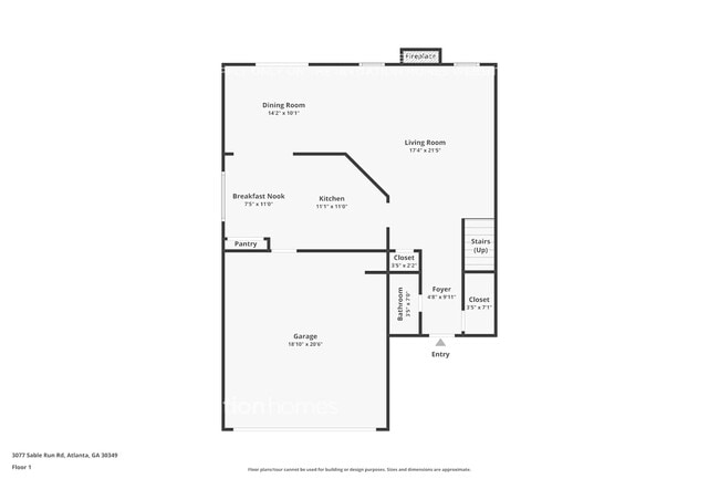 3077 Sable Run Rd, Atlanta, GA 30349 - photo 2