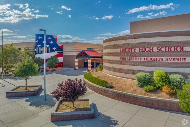 Liberty High School serves children of Silverado Ranch in Henderson, Nevada.