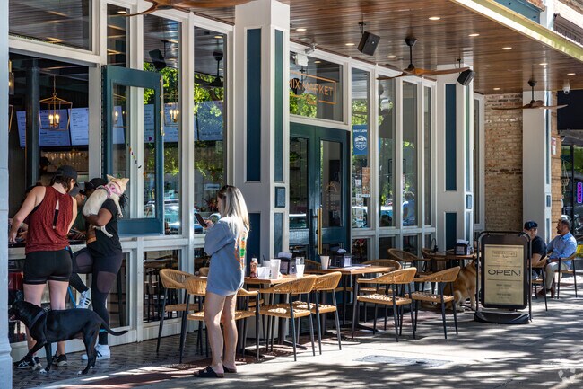 Mix Market at the Pearl has delicious dishes just thirty minutes south of Piney Grove.