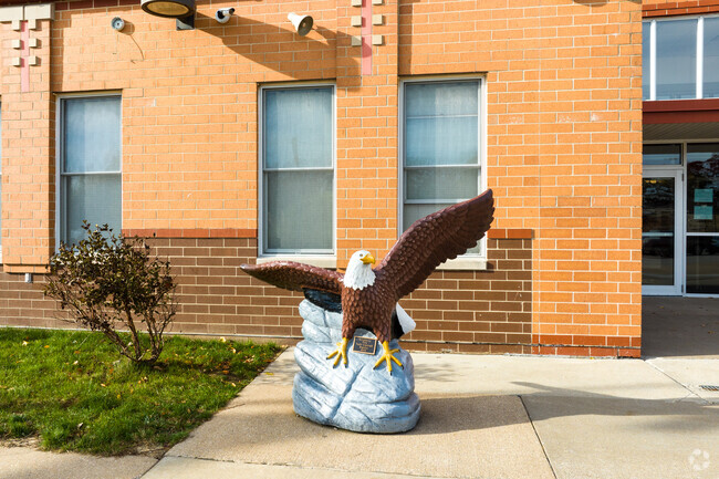 Eagle Ridge is an Elementary and Middle School in Carbon Cliff which is home to the Eagles.