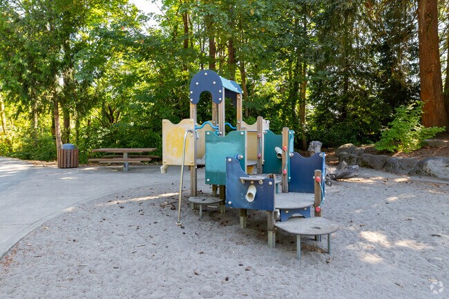 Kids can play on the playground at Tenny Creek Park in Northeast Hazel Dell.