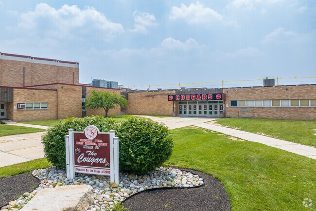 Cherry Hill High School East serves 2,076 neighborhood students.