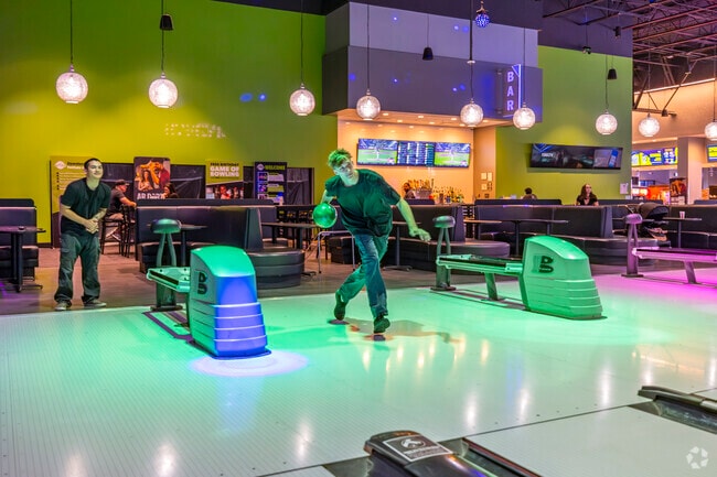 FatCats near Chandler Heights Citrus offers a fun and casual bowling experience where locals enjoy striking up games with friends and family in a lively setting.