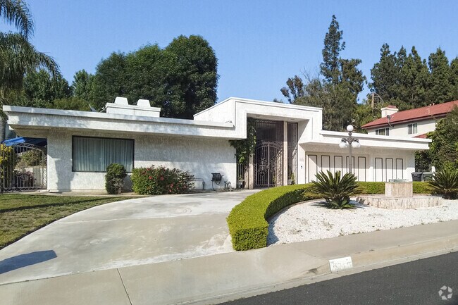 Modern Contemporary flat-roof homes with custom finishings reside in the hills of Colton.