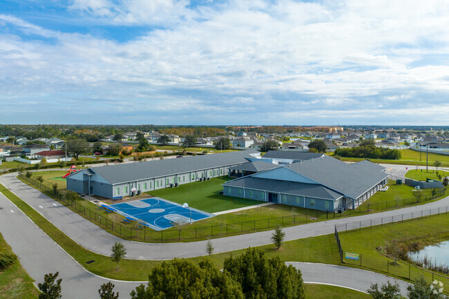 BridgePrep Academy in Poinciana features a brand new sports court and outdoor play spaces.