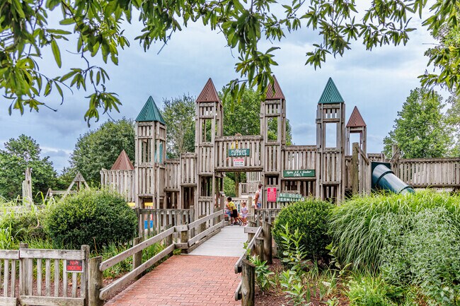 The Castle is the main attraction at Brecknock Park.