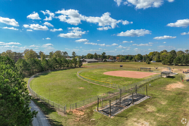 Gray Station Middle School has athletic fields for athletes to use after school.