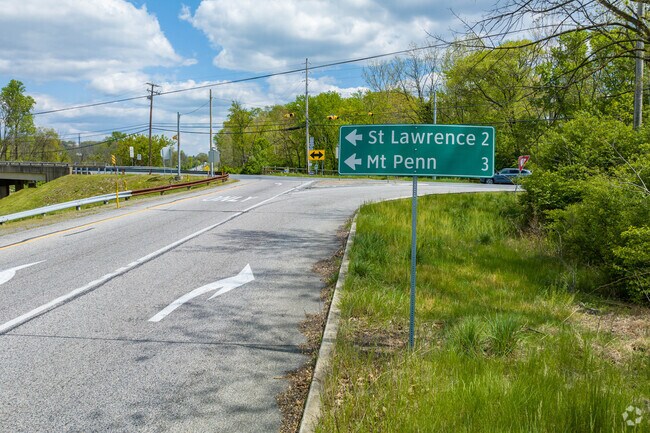 Follow the signs to Mount Penn off Rte 422