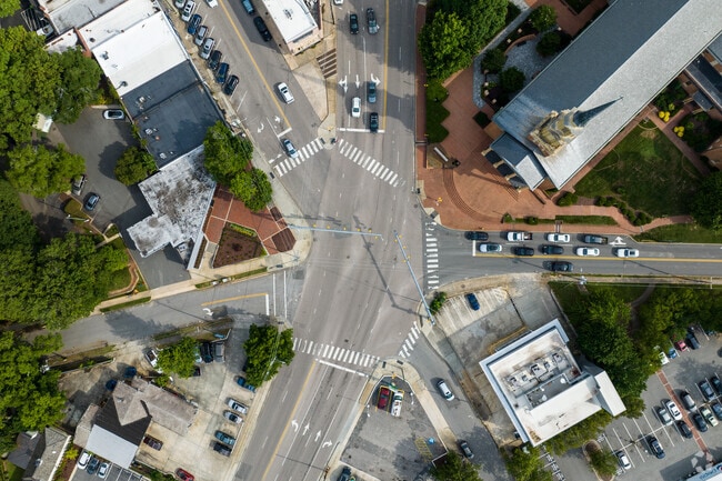 Five streets intersect giving the Five Points East its name and distinct charm.