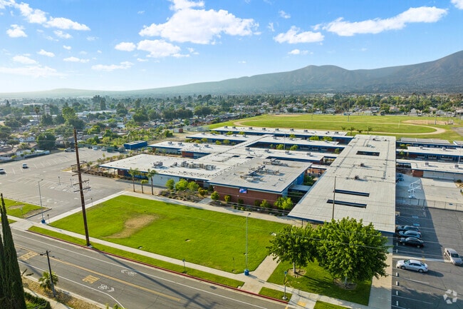 Committed to excellence, dedicated to learning: Clement Middle School in North Redlands, CA.