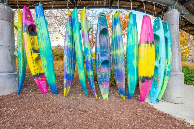 Frances Slocum residents are a short drive away from kayak rentals at Fort Wayne Outfitters.