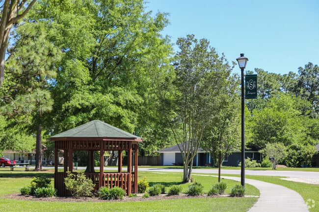 Gazebo located at the Duck Pond In the Sangaree Neighborhood Charleston SC
