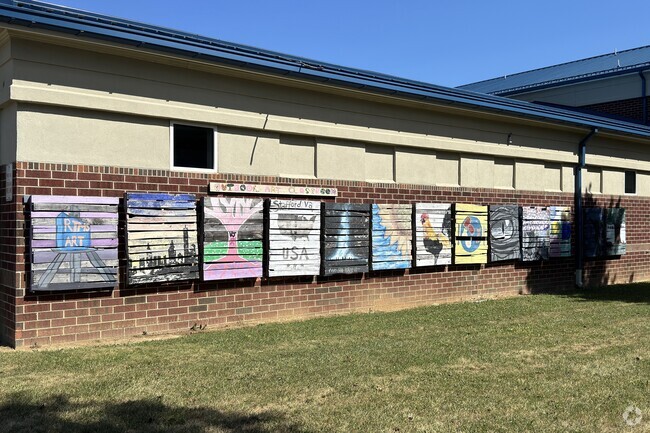 Rodney E. Thompson Middle School serves the community of Stafford.