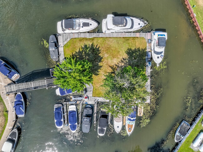 Residents of Gilford often have a boat to enjoy during the hot summers.