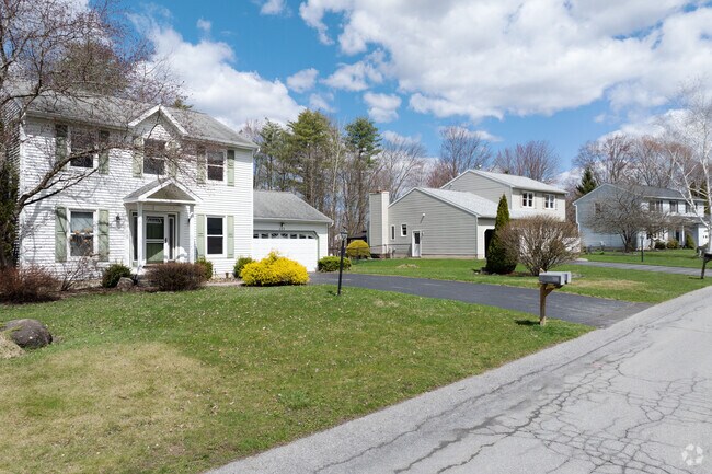 Colonial homes in Malta feature symmetrical facades and classic detailing.
