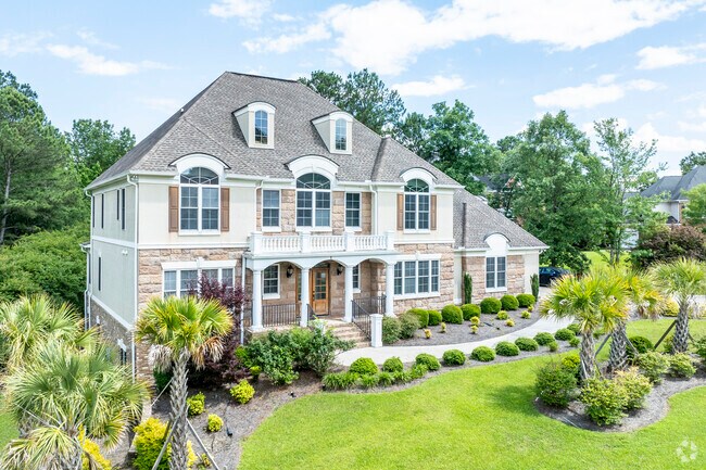 Hilly terrain provides an opportunity to build large basements for plentiful living space.