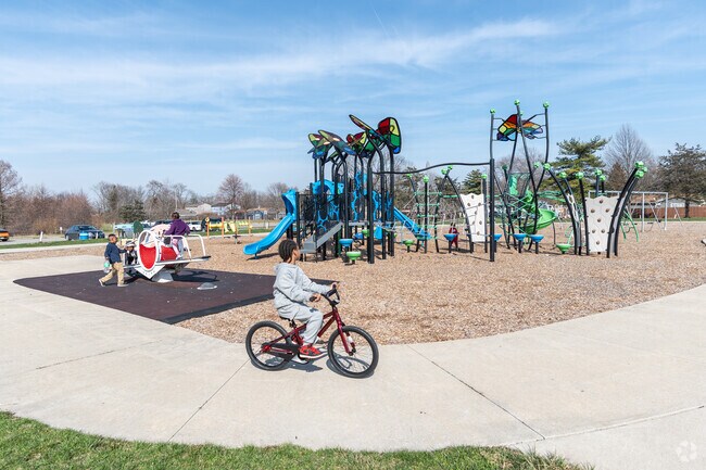Ride around and use the playground at the Dubarry Park on the Far Eastside.