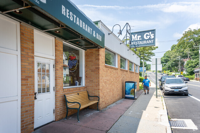 Enjoy a meal at Mr. G's Restaurant and Bar, just a short drive from Riverside.