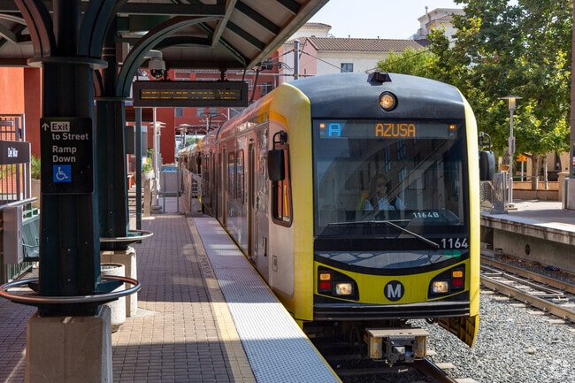 Multiple stops on the Metro A line for easy commutes to DTLA from Playhouse Village.