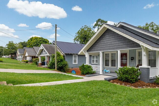 American craftsman style bungalows are popular and being built more often in Highland.