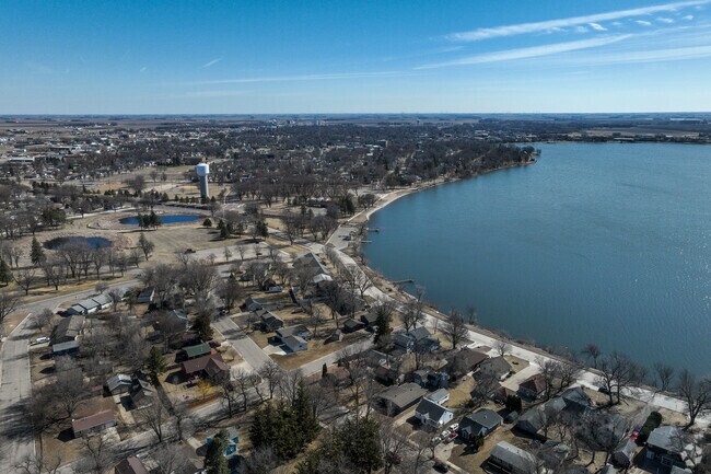 Many homes in Worthington are within walking distance to Lake Okabena.