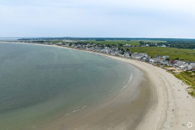 Miles of coastline frame daily life in seaside Marshfield.