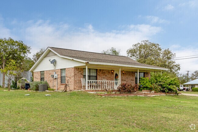 Some homes are set on large, spacious lots in Florence, TX.