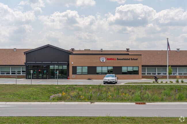 Randall Consolidated School is located in Burlington, WI.