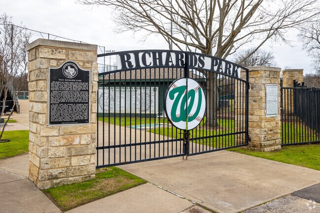 Located in Waxahachie, Richards Park is a historic baseball field that first opened in 1914.