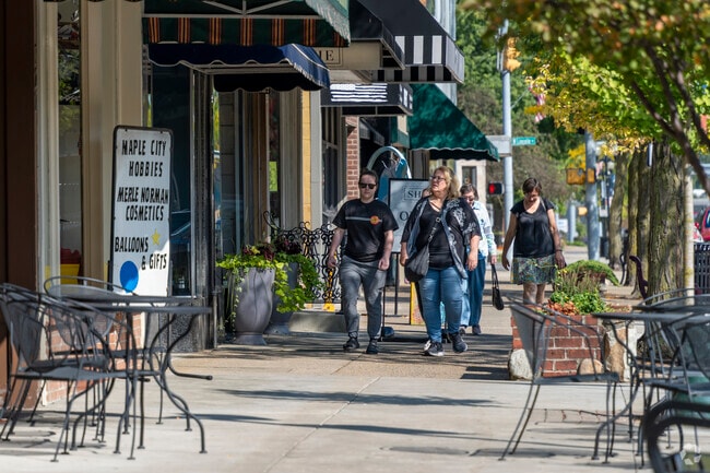 Historic Southside locals head to downtown Goshen for retail therapy.
