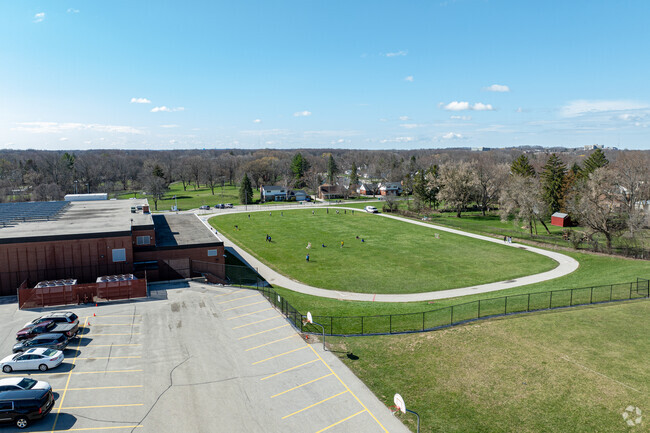 Students can enjoy the play fields at North Middle School.