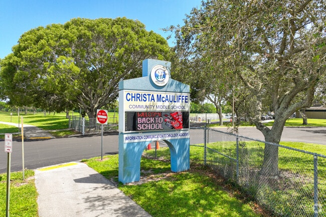 Christa McAuliffe Middle School is committed to the students of West Boynton.