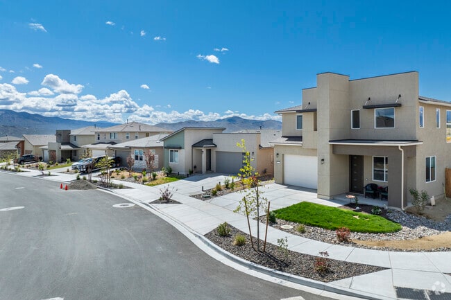 Indian Hills is seeing a housing boom, with a new development of varied postmodern floor plans.