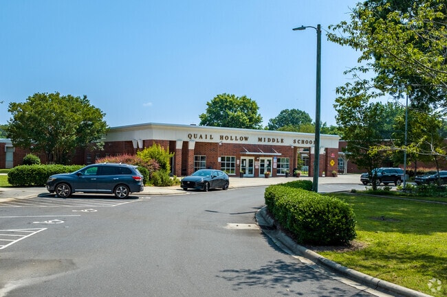 The Quail Hollow Middle School in Charlotte, NC.