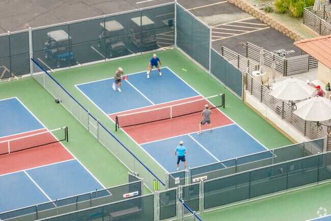 Residents of Rio Verde might take their golf cart to a game of pickleball.