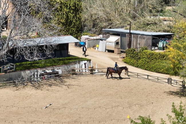 Shadow Hills is one of the last neighborhoods in the Los Angeles metropolitan area that is still zoned for equestrian use.