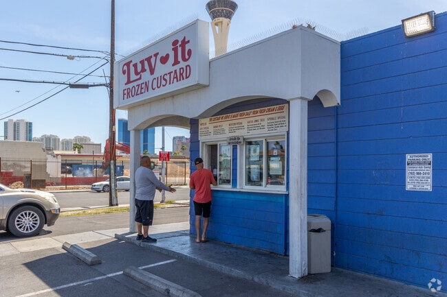 Luv-it Frozen is a Huntridge classic, offering ice cream sundaes and more.