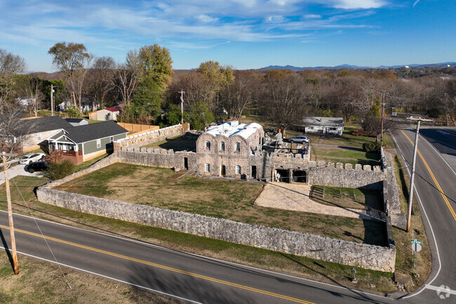 Millennium Manor Castle, an old stone landmark, has since become a main tourist site in Alcoa.