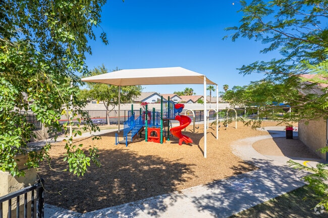 Fun and games at Kingswood Elementary School's playground in Surprise.