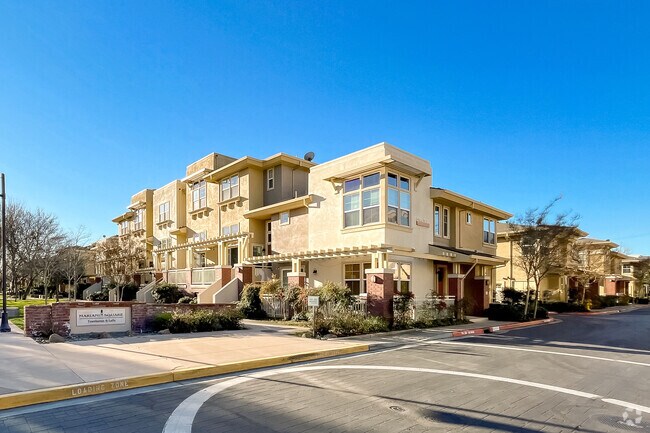 Townhomes and apartments are common in the densely populated neighborhood of Japantown.